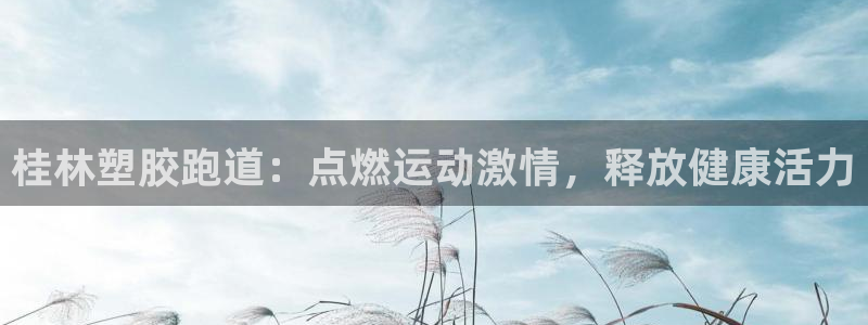 红姐现场直播开奖记录：桂林塑胶跑道：点燃运动激情，释放健康活力
