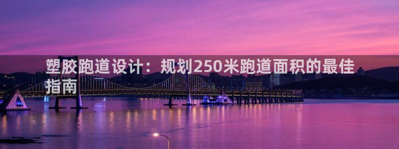 红足1一世开奖版：塑胶跑道设计：规划250米跑道面积的最佳
指南
