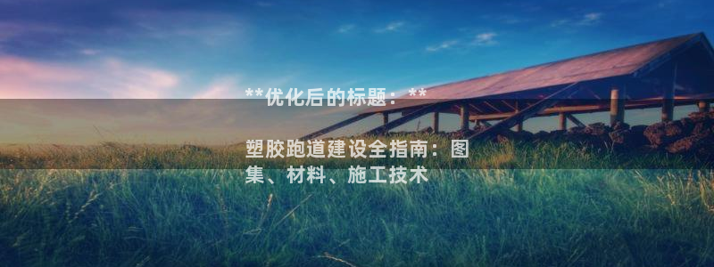 红足一1世皇冠：**优化后的标题：**

塑胶跑道建设全指南：图
集、材料、施工技术