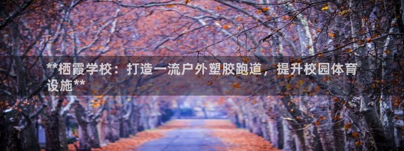 红足1世官网：**栖霞学校：打造一流户外塑胶跑道，提升校园体育
设施**